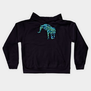 Cool Elephant Colorful Tribal T-shirt Kids Hoodie